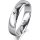 Ring Platin 950 4.5 mm poliert 1 Brillant G vs 0,025ct