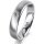 Ring Platin 950 4.5 mm l&auml;ngsmatt 1 Brillant G vs 0,050ct