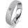 Ring Platin 950 5.0 mm kreismatt 1 Brillant G vs 0,050ct
