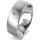 Ring Platin 950 7.0 mm sandmatt 1 Brillant G vs 0,025ct