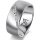 Ring Platin 950 8.0 mm l&auml;ngsmatt 7 Brillanten G vs Gesamt 0,095ct