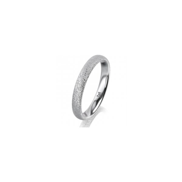 Ring Platin 950 3.0 mm kreismatt