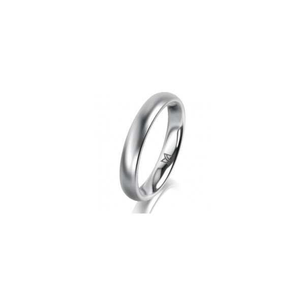 Ring Platin 950 3.5 mm l&auml;ngsmatt