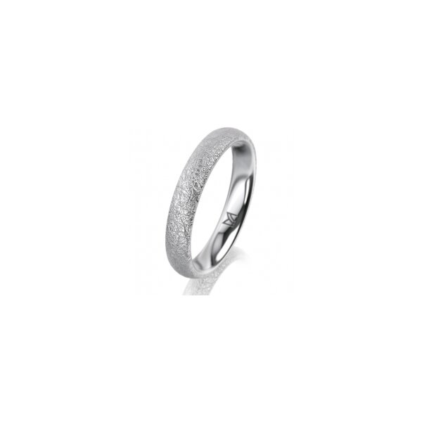 Ring Platin 950 3.5 mm kreismatt
