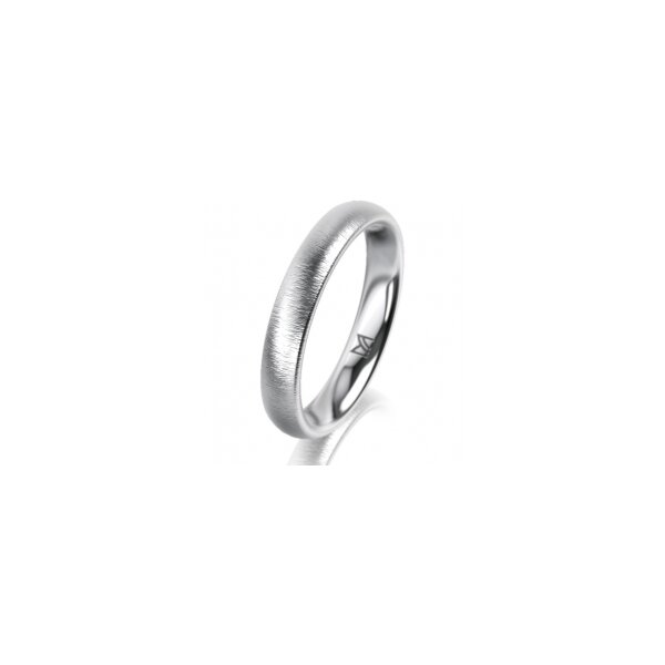 Ring Platin 950 3.5 mm sandmatt