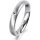 Ring Platin 950 3.5 mm sandmatt 1 Brillant G vs 0,025ct