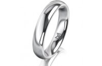 Ring Platin 950 4.0 mm poliert