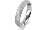 Ring Platin 950 4.0 mm kreismatt