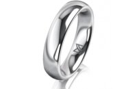 Ring Platin 950 4.5 mm poliert