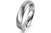 Ring Platin 950 4.5 mm l&auml;ngsmatt