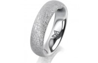 Ring Platin 950 5.0 mm kreismatt