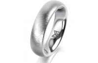 Ring Platin 950 5.0 mm sandmatt
