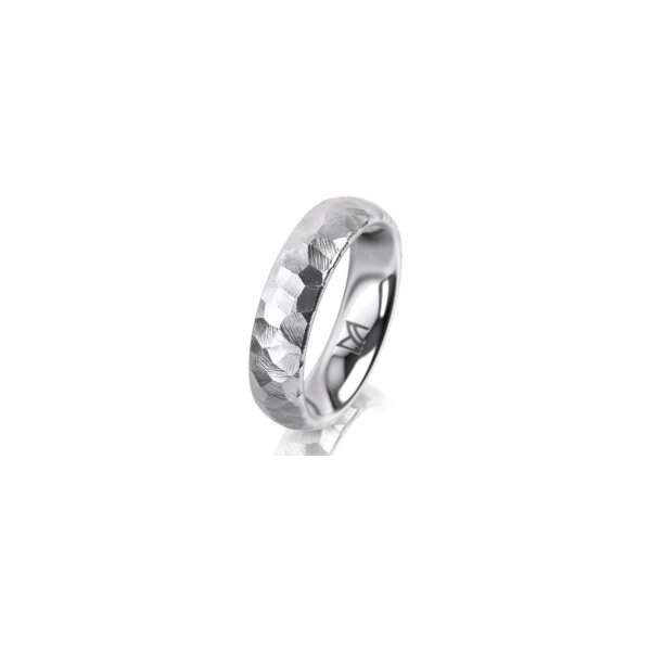 Ring Platin 950 5.0 mm diamantmatt