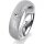 Ring Platin 950 5.5 mm kreismatt 1 Brillant G vs 0,025ct