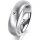 Ring Platin 950 5.5 mm sandmatt 1 Brillant G vs 0,025ct