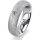Ring Platin 950 5.5 mm kreismatt 1 Brillant G vs 0,065ct