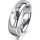 Ring Platin 950 5.5 mm poliert 3 Brillanten G vs Gesamt 0,050ct