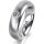 Ring Platin 950 5.5 mm l&auml;ngsmatt 1 Brillant G vs 0,110ct