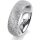 Ring Platin 950 6.0 mm kristallmatt
