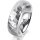 Ring Platin 950 6.0 mm diamantmatt