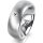Ring Platin 950 7.0 mm sandmatt 1 Brillant G vs 0,025ct