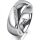 Ring Platin 950 7.0 mm poliert 6 Brillanten G vs Gesamt 0,080ct