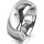 Ring Platin 950 8.0 mm poliert 1 Brillant G vs 0,025ct