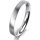 Ring Platin 950 3.0 mm l&auml;ngsmatt