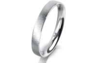 Ring Platin 950 3.0 mm sandmatt