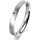 Ring Platin 950 3.0 mm sandmatt 1 Brillant G vs 0,025ct