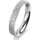 Ring Platin 950 3.5 mm kristallmatt
