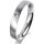 Ring Platin 950 3.5 mm l&auml;ngsmatt 1 Brillant G vs 0,025ct
