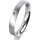 Ring Platin 950 3.5 mm sandmatt 1 Brillant G vs 0,025ct