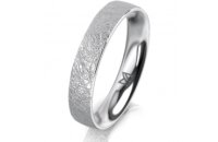 Ring Platin 950 4.0 mm kreismatt