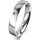 Ring Platin 950 4.0 mm poliert 1 Brillant G vs 0,025ct