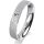 Ring Platin 950 4.0 mm kreismatt 1 Brillant G vs 0,025ct
