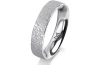 Ring Platin 950 4.5 mm kreismatt