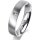Ring Platin 950 4.5 mm l&auml;ngsmatt 1 Brillant G vs 0,025ct