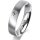 Ring Platin 950 4.5 mm l&auml;ngsmatt 1 Brillant G vs 0,050ct