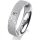 Ring Platin 950 5.0 mm kreismatt 1 Brillant G vs 0,025ct