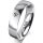 Ring Platin 950 5.0 mm poliert 1 Brillant G vs 0,050ct
