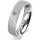 Ring Platin 950 5.0 mm kreismatt 1 Brillant G vs 0,050ct