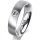 Ring Platin 950 5.0 mm l&auml;ngsmatt 1 Brillant G vs 0,090ct