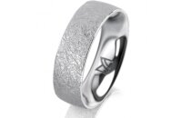 Ring Platin 950 6.0 mm kreismatt
