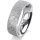 Ring Platin 950 6.0 mm kristallmatt