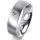 Ring Platin 950 6.0 mm l&auml;ngsmatt 1 Brillant G vs 0,050ct
