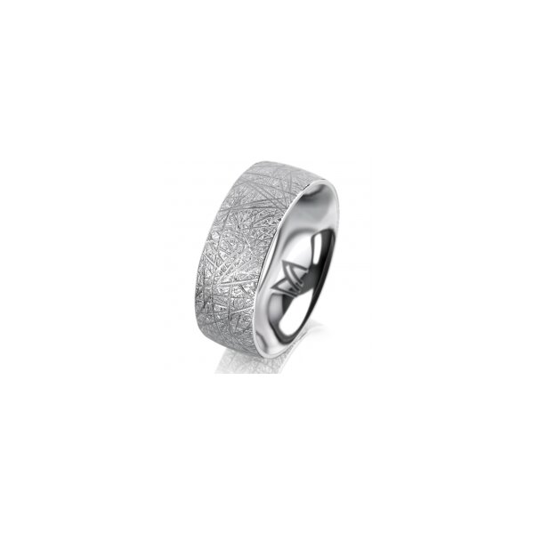 Ring Platin 950 7.0 mm kristallmatt
