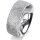 Ring Platin 950 7.0 mm kristallmatt