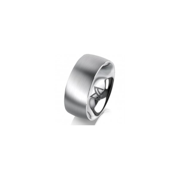 Ring Platin 950 8.0 mm l&auml;ngsmatt