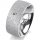 Ring Platin 950 8.0 mm kreismatt 1 Brillant G vs 0,025ct
